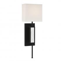 Savoy House 9-1750-1-89 - Victor 1-Light Wall Sconce in Matte Black