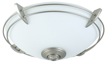 Craftmade LK207-BN-LED - Modern Opal White Glass w/2x9w LED