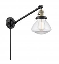 Innovations Lighting 237-BAB-G322 - Olean - 1 Light - 9 inch - Black Antique Brass - Swing Arm