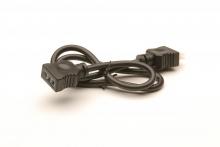 American Lighting 043A-24-EX-BK - PRIORI Black 24-Inch Extension Cable for T2 Under Cabinet Light